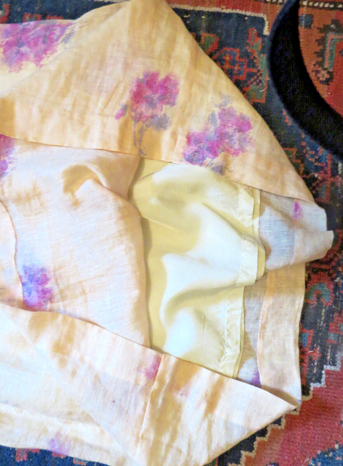 Vintage Hanae Mori Boutique 2 PIECE SZ 4 FINEST LINEN MONEY CAN BUY SEE DESCRIPT