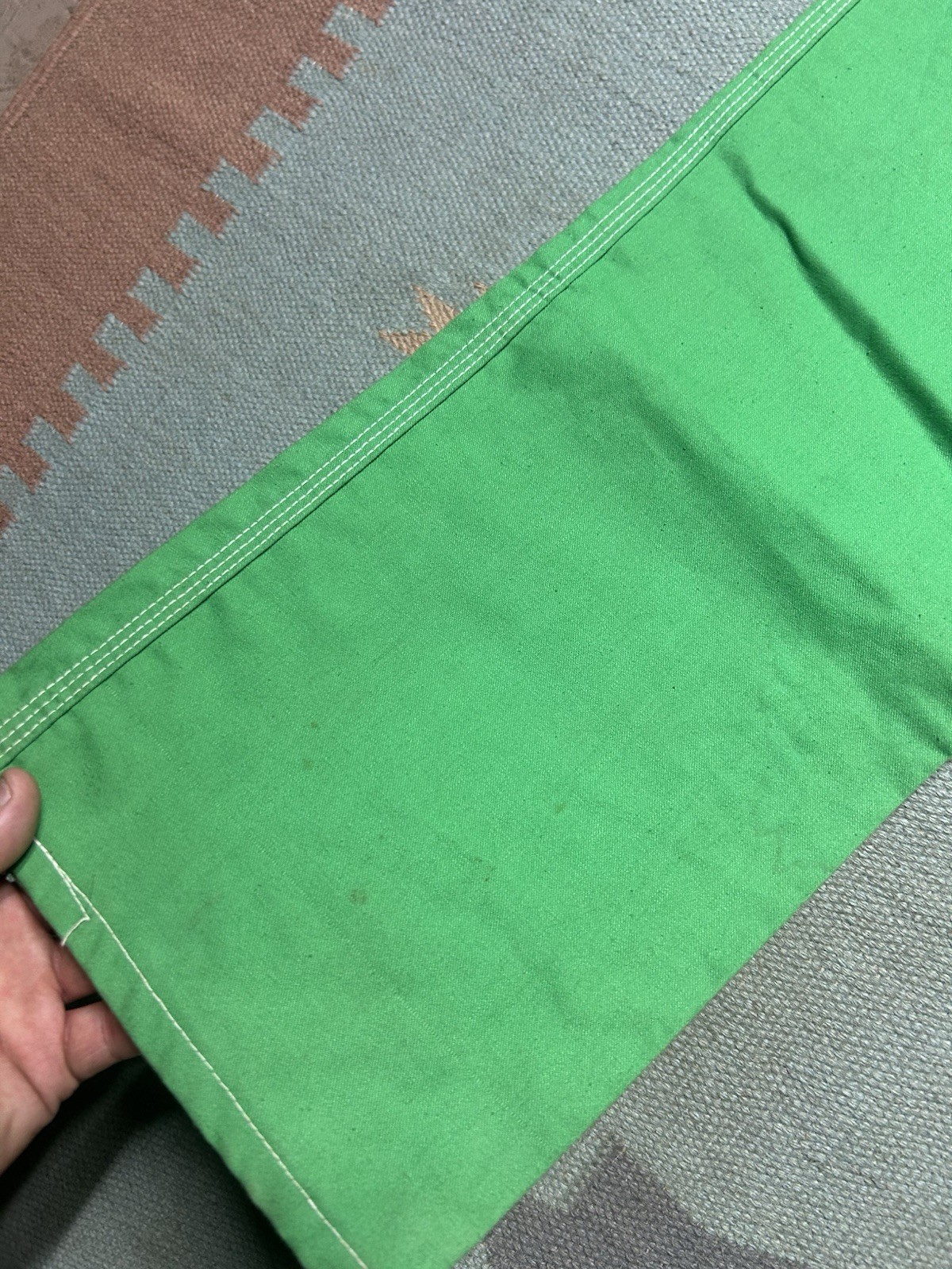 NEW Vintage 70s Dee Cee carpenter pants jeans green DEADSTOCK NWT 29×34 RARE