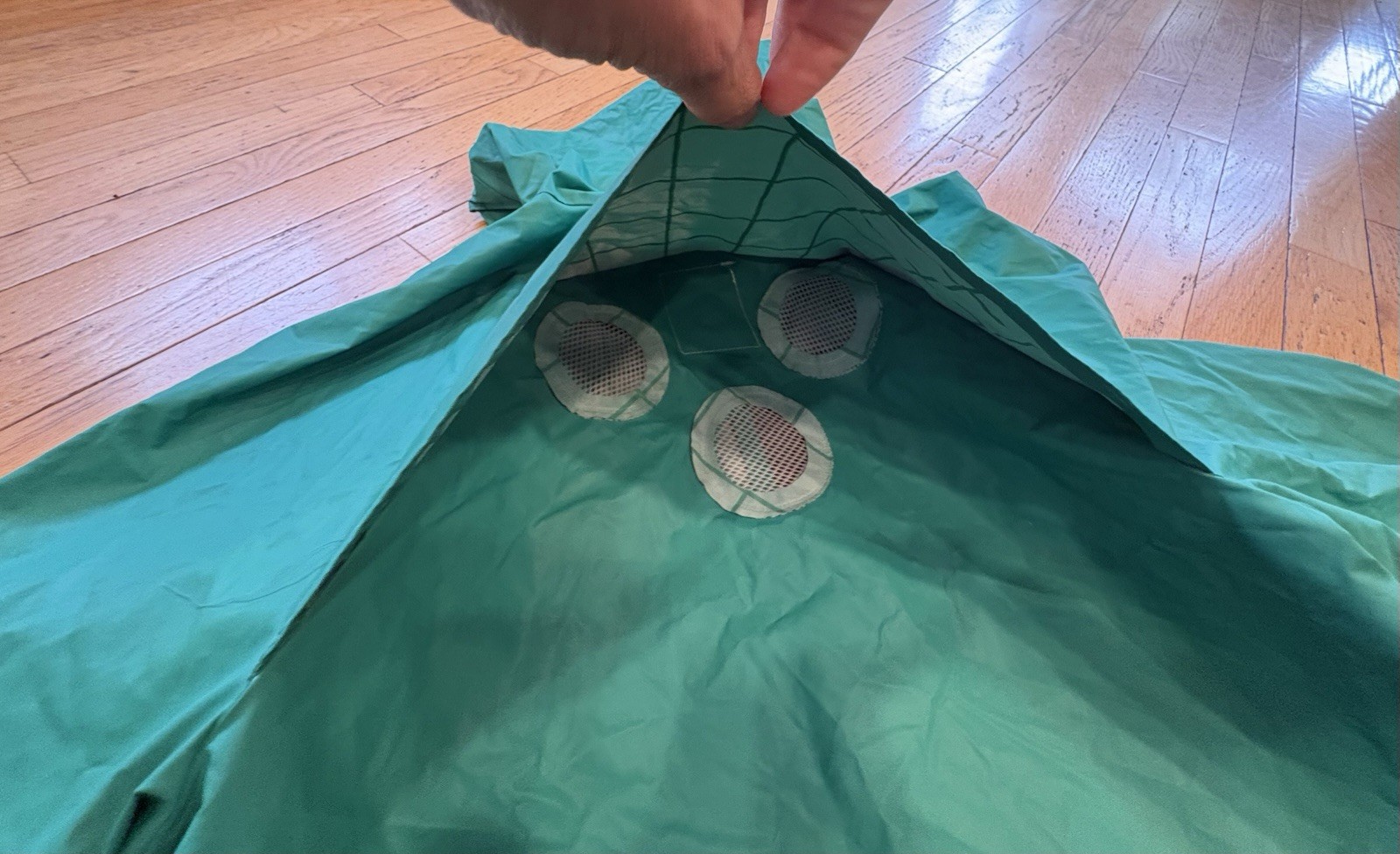 Women’s vintage Columbia Waterproof Hooded Rain Coat Teal S Mid-Length Zip/Snap