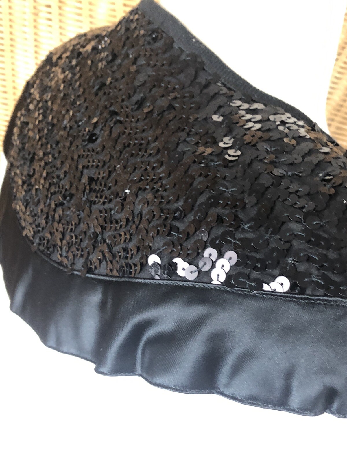 Bonnie and Bill by Holly 1980 sweater sequin tulip shoulder pads Medium