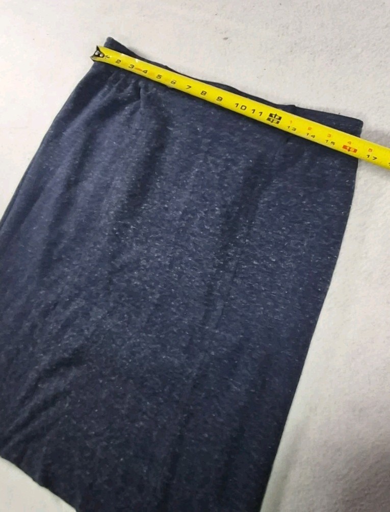 1980’s 2 Piece D’Allaird’s Skirt And Top Set Blue W/Gold Accent Size 14