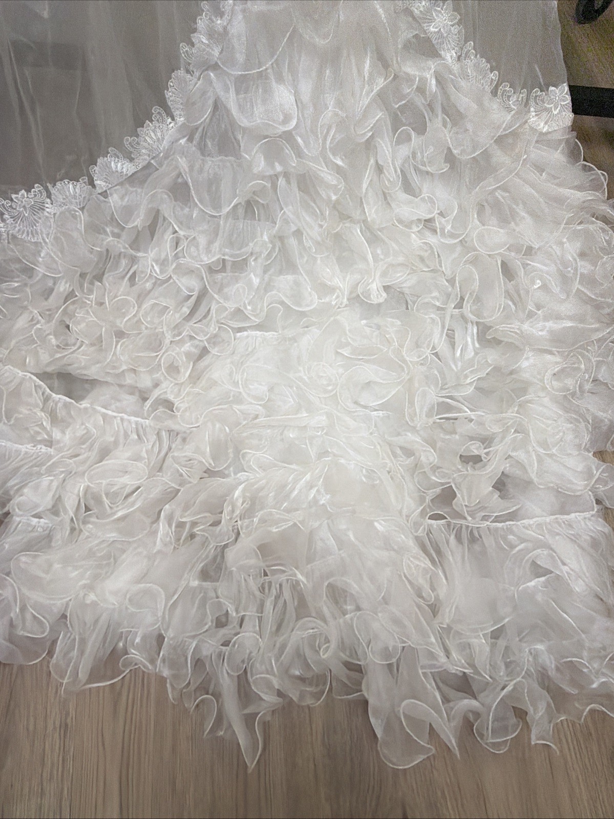 Vintage 1980s Wedding Dress Size 4/6