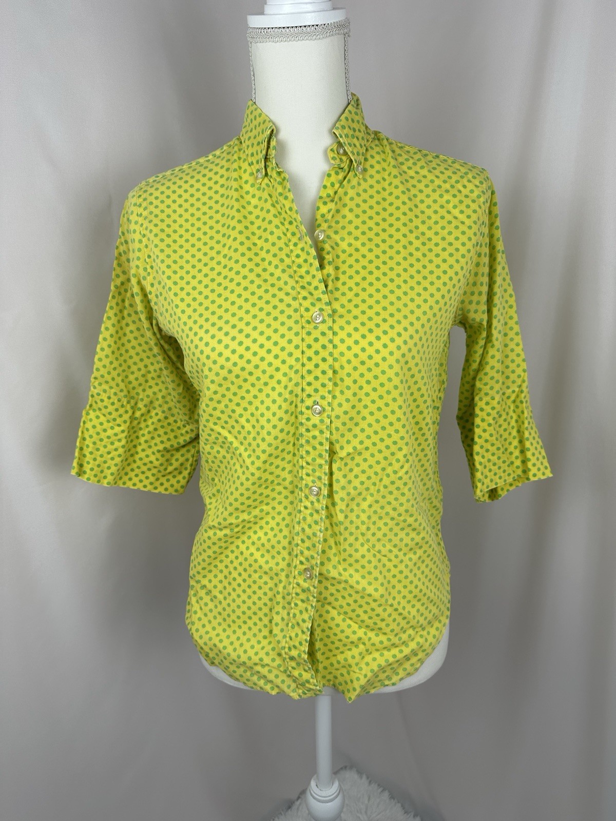Vintage Penney’s Lady Towncraft Classic Button Blouse Size 10/32