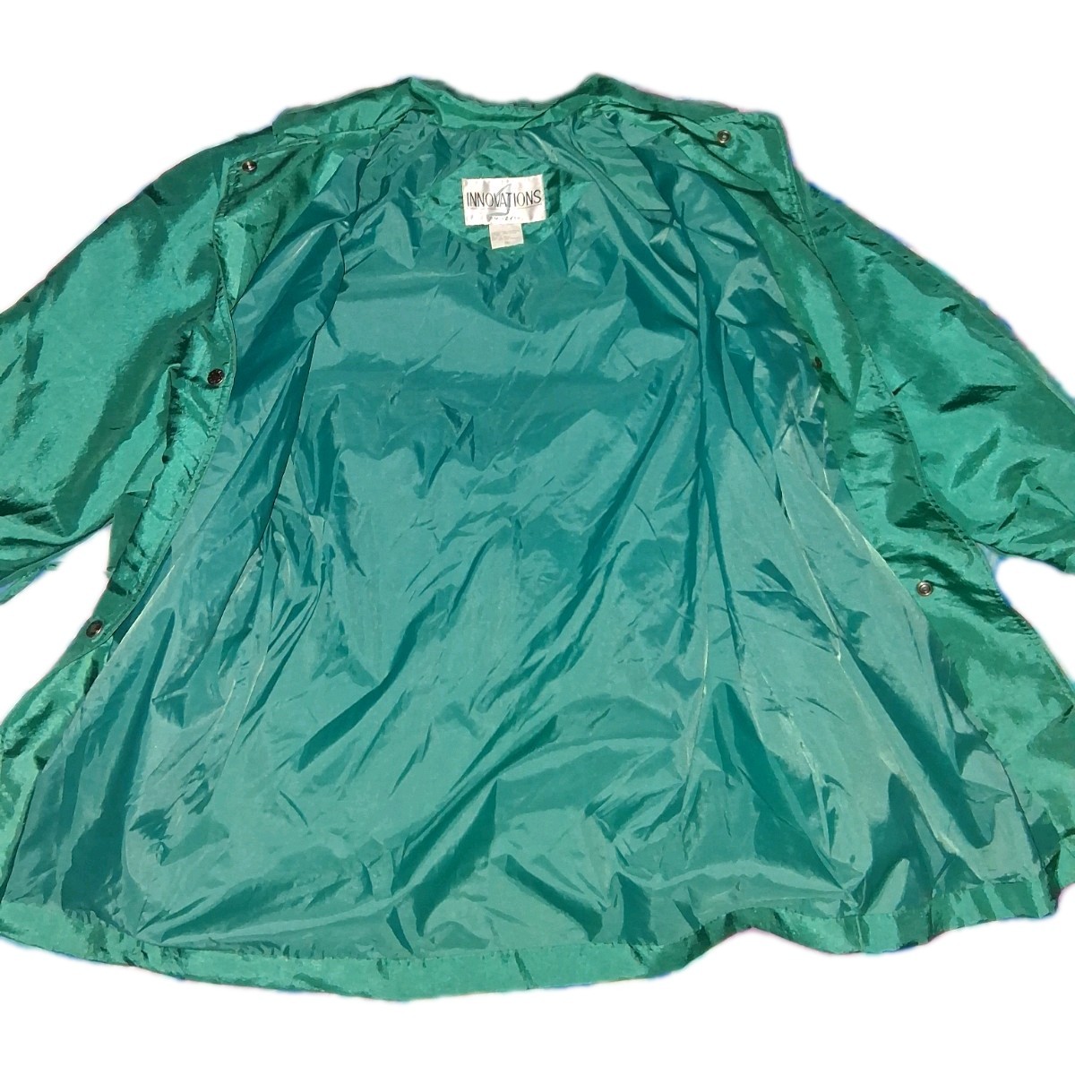Innovations By Izzi Vtg80s Transformative Teal Jacket Activewear Streetwear Sz S