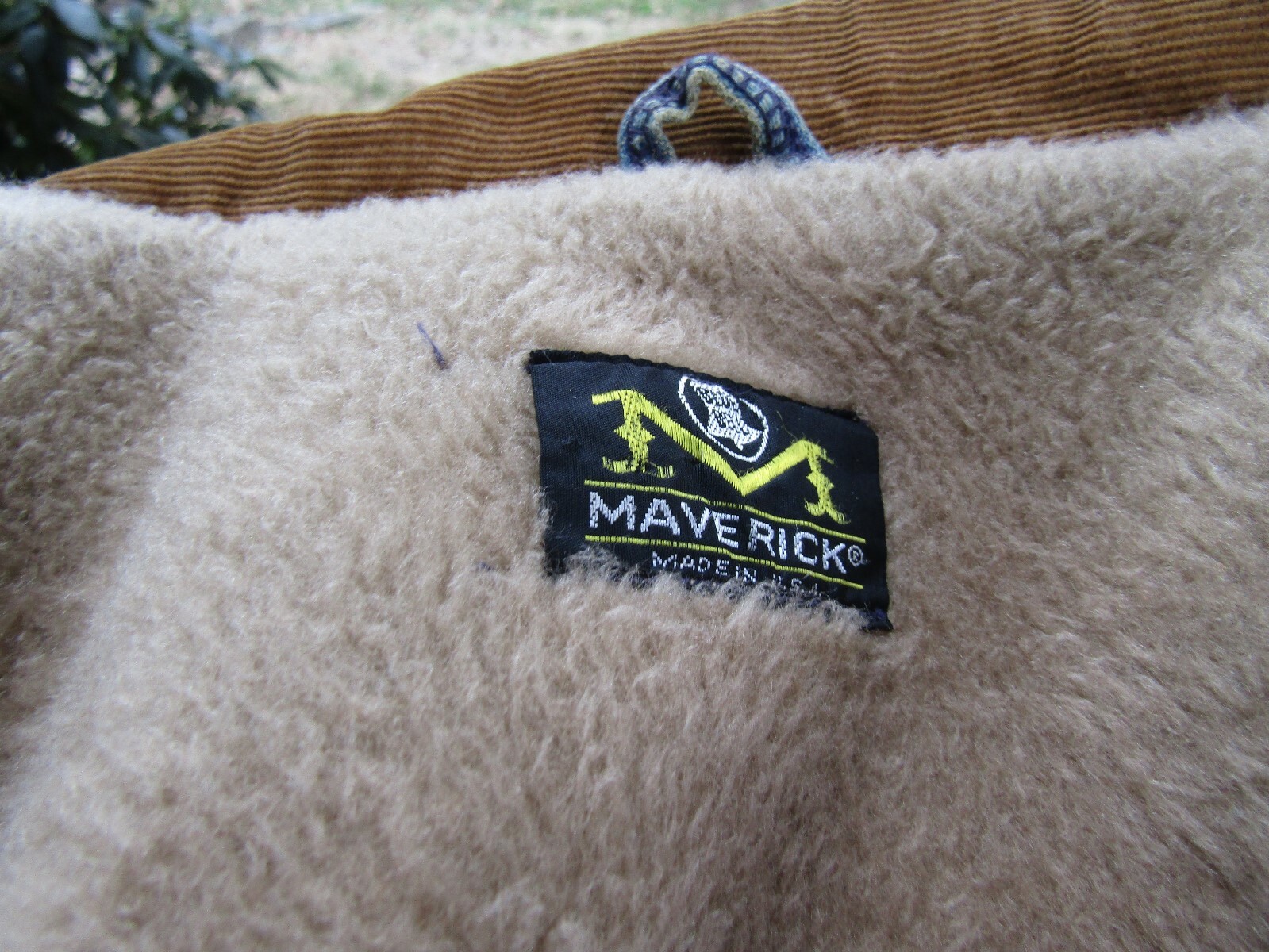 Vintage 1970s Blue Bell Maverick Fleece Lined Yamaha Blue Jean Jacket Size 14 #2