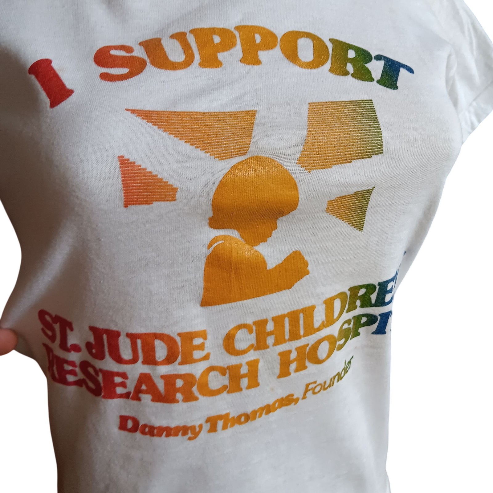 Small True Vintage T-Shirt Single Stitch St. Jude Childrens Hospital 1980s