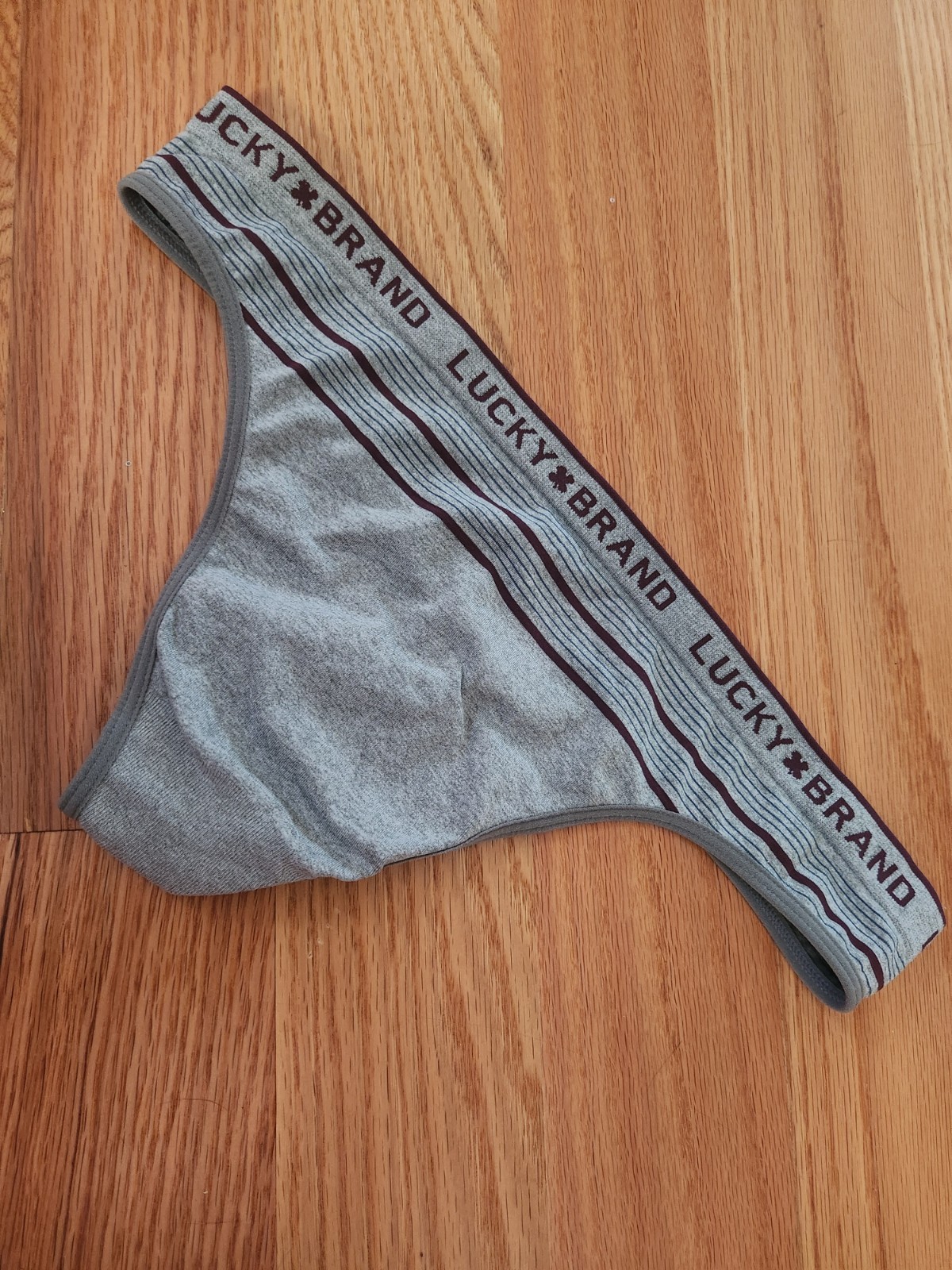Vintage Panty Lucky Brand Thong Panty Size L/XL Stretchy Thong