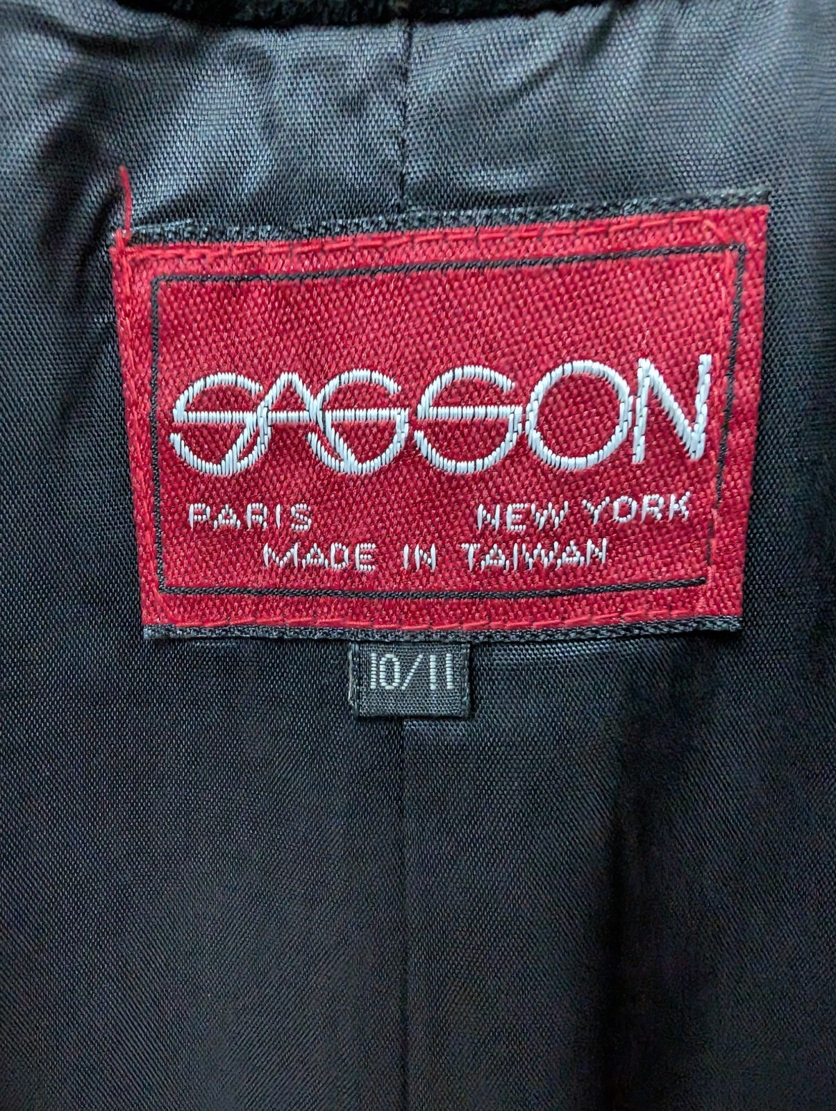 Vintage 80s Sasson Black Velvet Jacket Blazer Whimsigoth Glam Punk Retro 10/11
