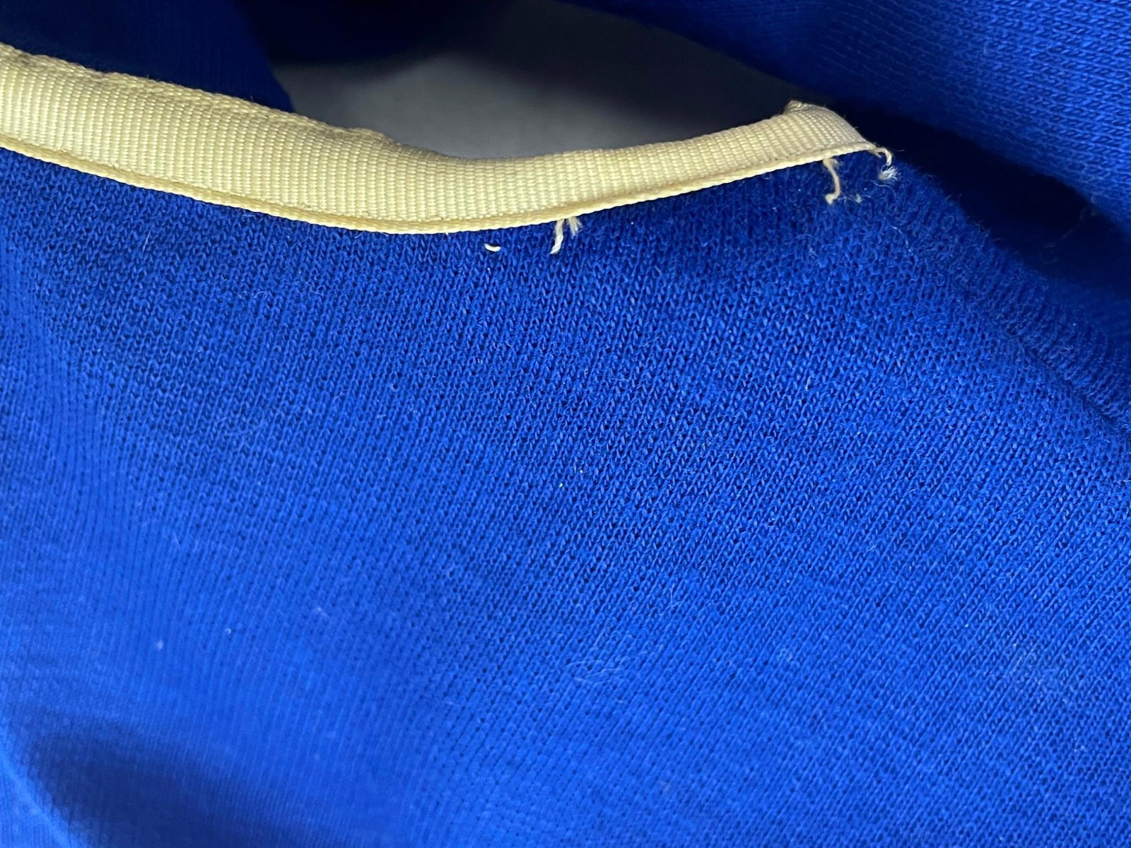 VTG 50S 60S WOMENS S BLUE CHEERLEADER MAJORETTE SCHOOL UNIFORM MINI DRESS