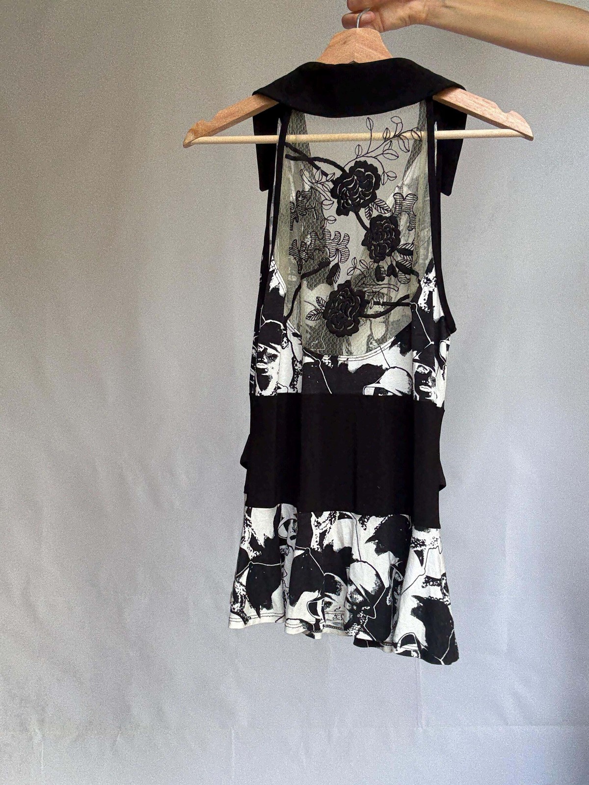 Vintage Joseph Ribkoff Tunic Top, Graphic Pop Art Print Mini Dress, L