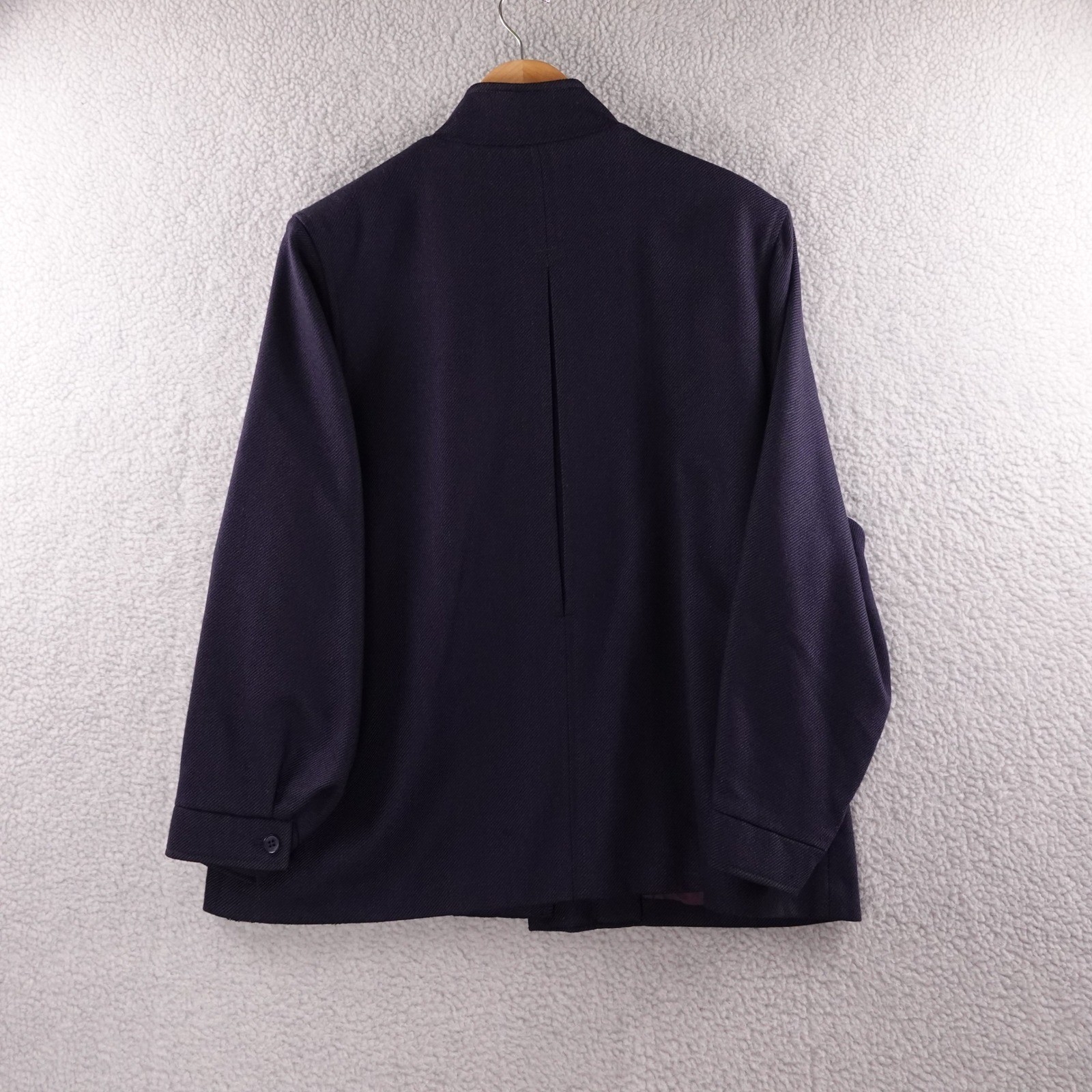 Vintage The Scotch House Women’s XL Wool Jacket Navy Blue London Edinburgh Paris