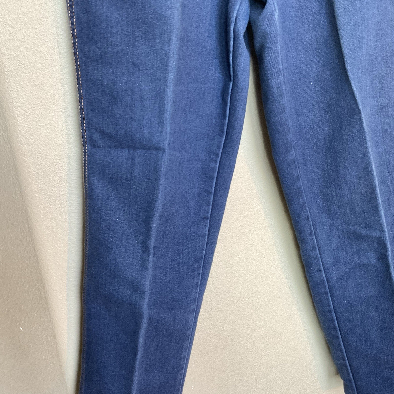 PS Gitano Basic Missy Denim 1980’s Jeans 16 VTG Dark Wash Center Crease Retro!