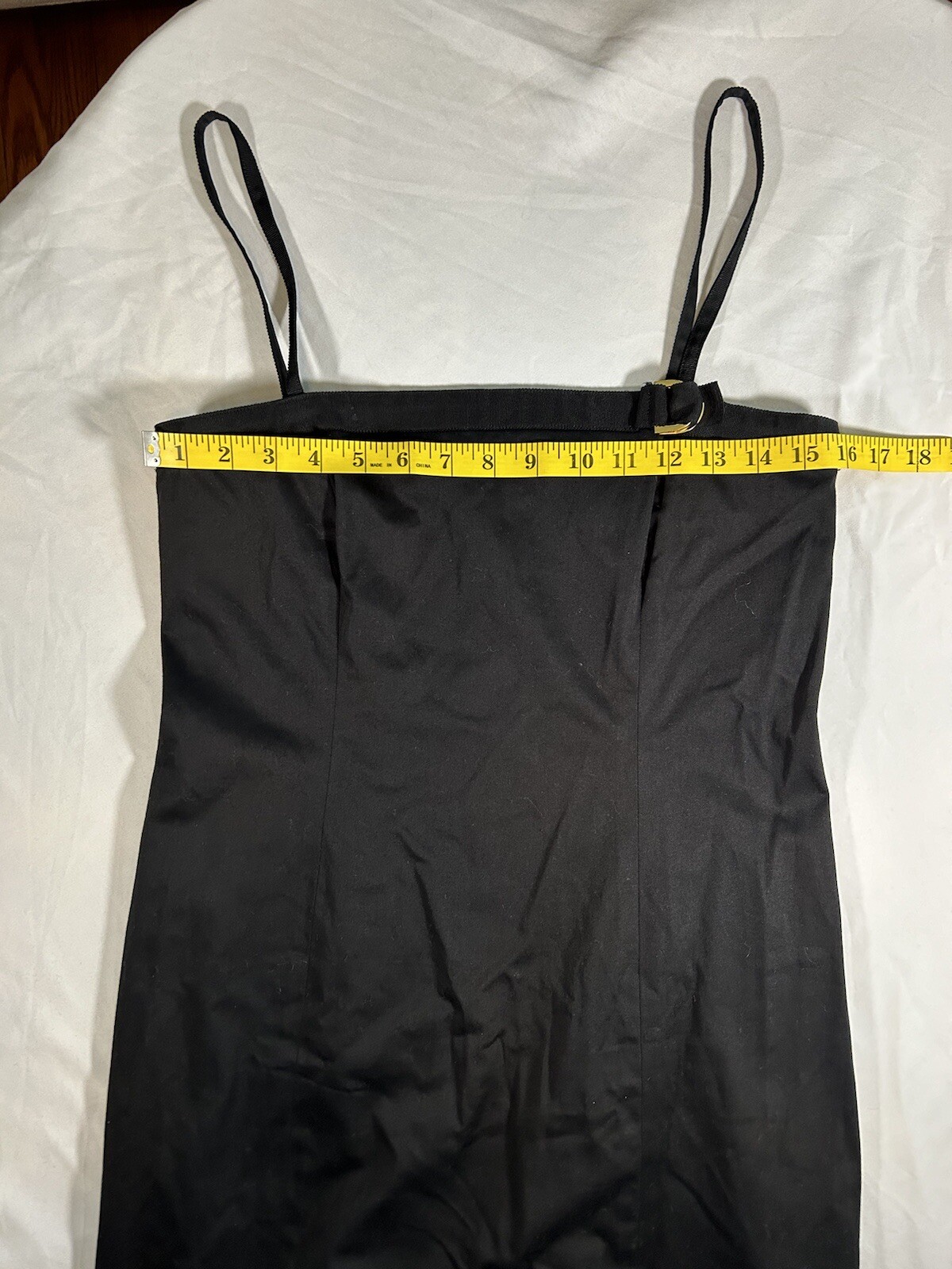 Vintage 90s Worth Women’s Black Cocktail Dress Size 8