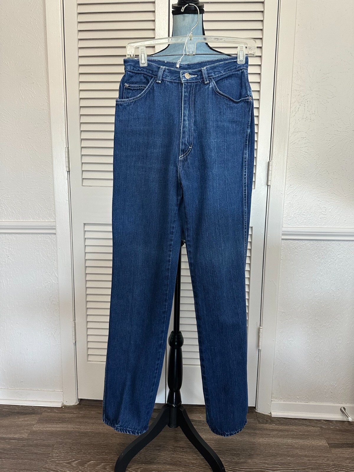 Vintage 80’s PS Gitano Jeans High Waist Dark Wash Blue Jeans Denim Size 8/9 Tall
