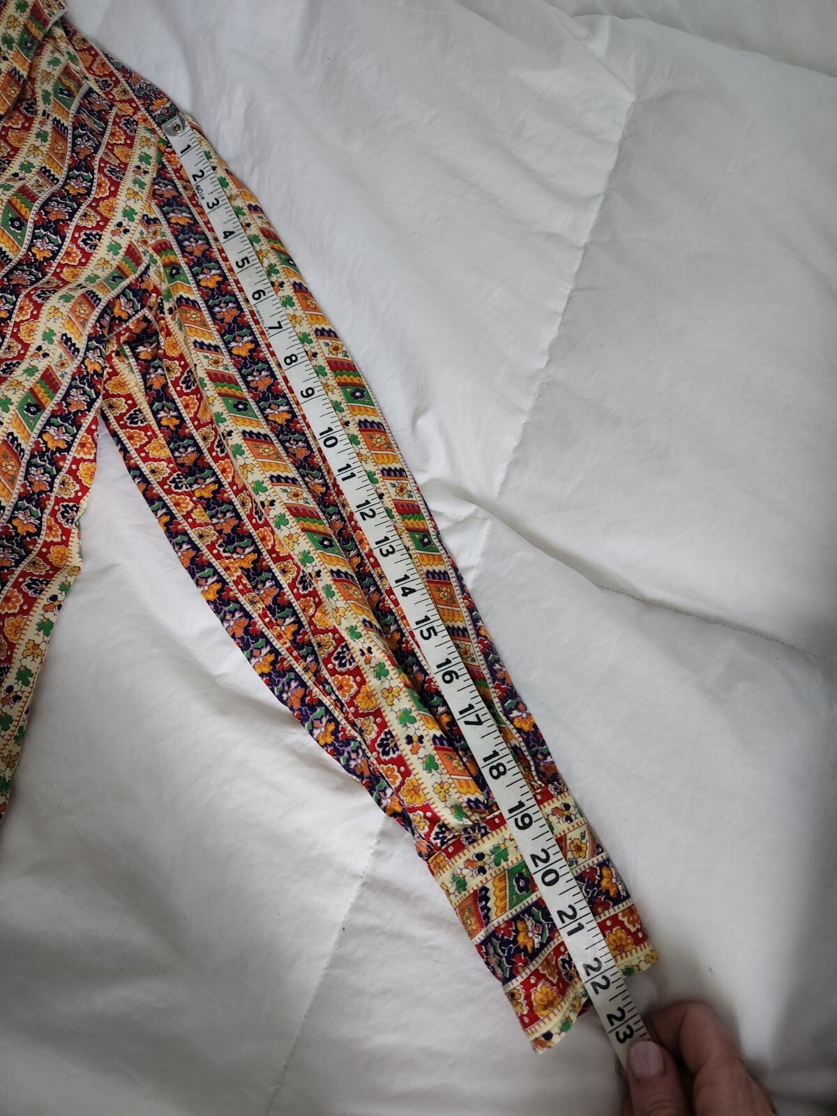 Vintage 70s Beene Bazaar Shirt Size 12