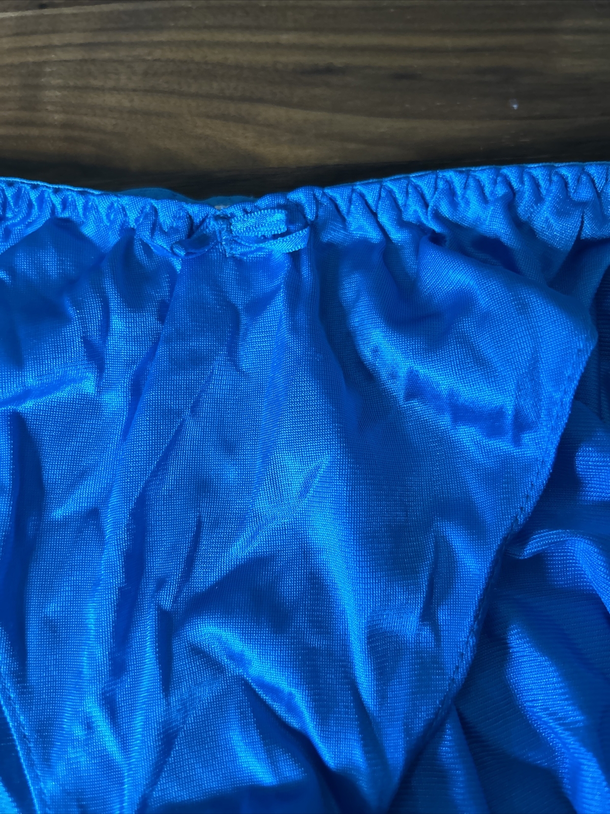 VINTAGE SILKY NYLON BIKINI Panties sz S Second Skin Shape-mate USA Union Made