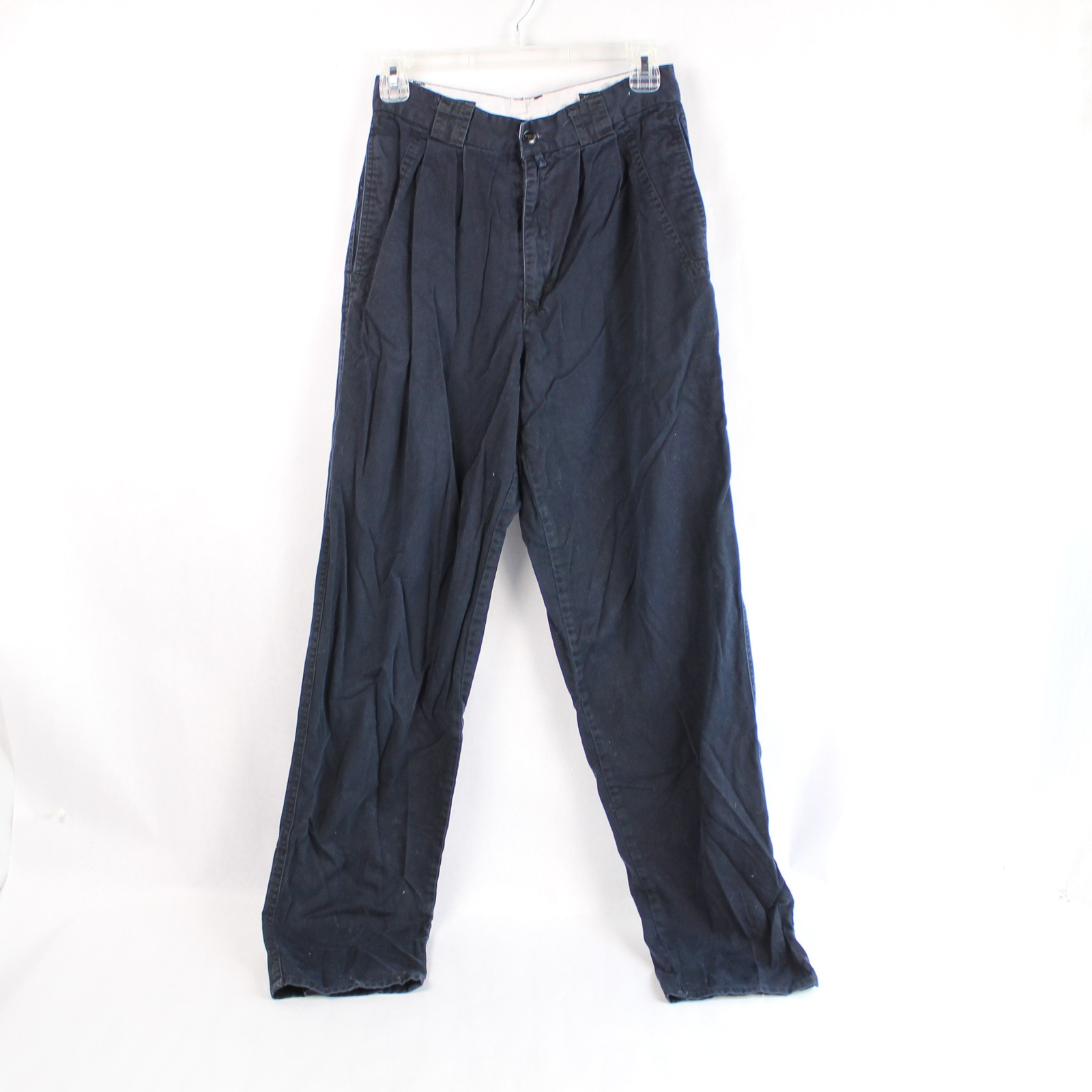 Vintage Generra Black Pleated Taper Fit Pants Women’s Size 28 Retro Style