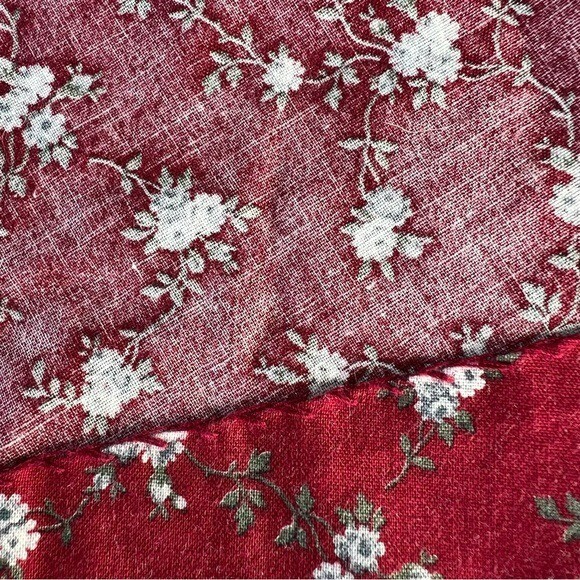 VTG Hilda Hawaii Cottagecore Prairie Maxi Sundress Ruffle Lace Calico Floral Sm