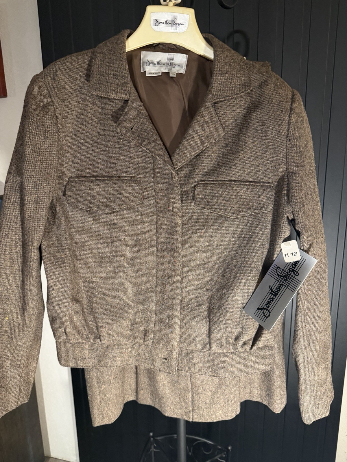 Vintage Jonathan Logan , two Piece Jacket And Skirt ￼ Dead Stock New With Tags