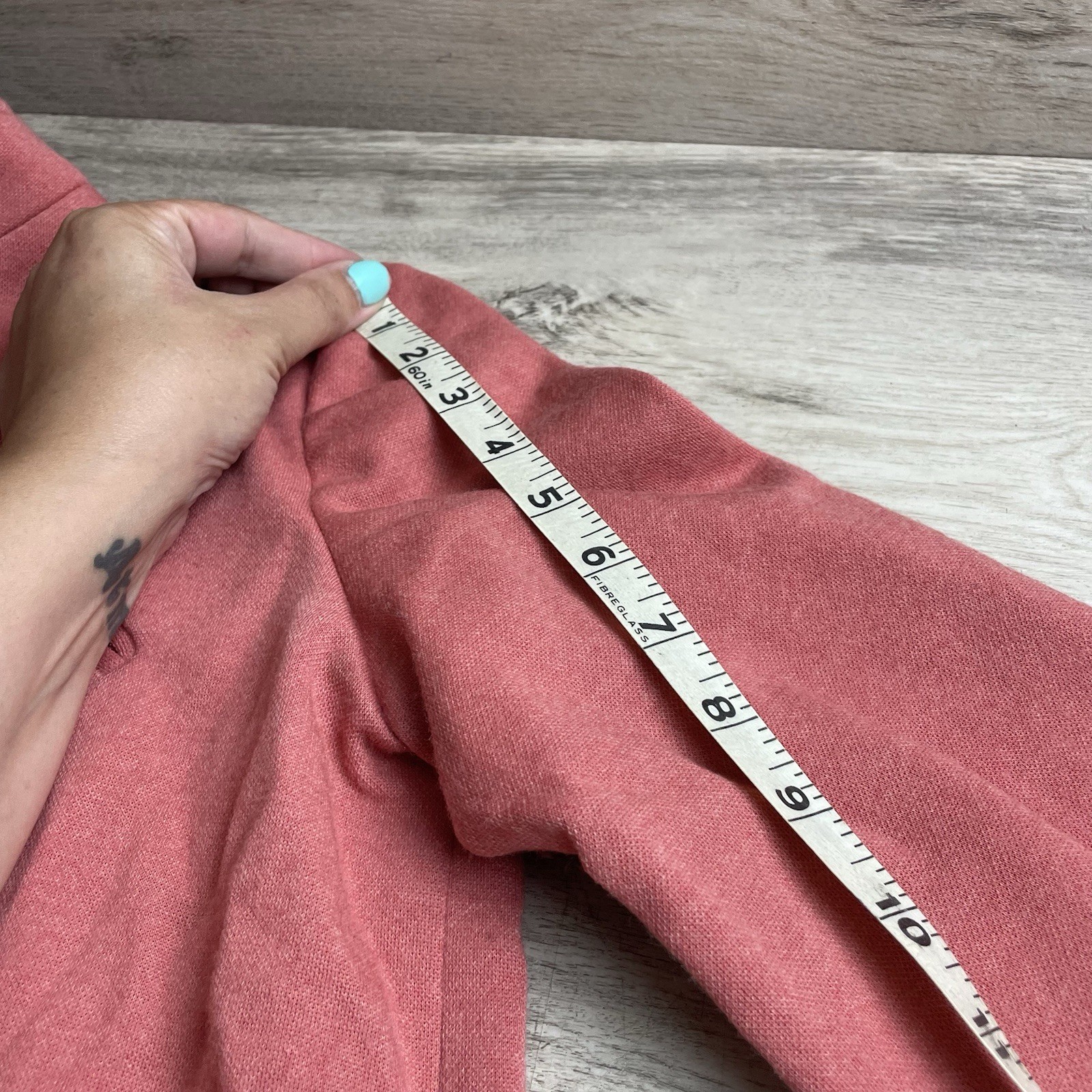 Vintage Women’s Kleinert’s duster-style housecoat Size 3 Muted Coral Pink