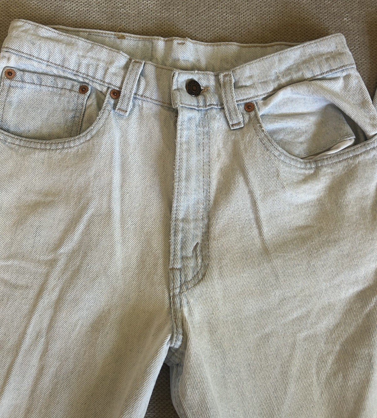 Vintage 90s Levi Denim Jeans – Highwaisted straight 28W 38L