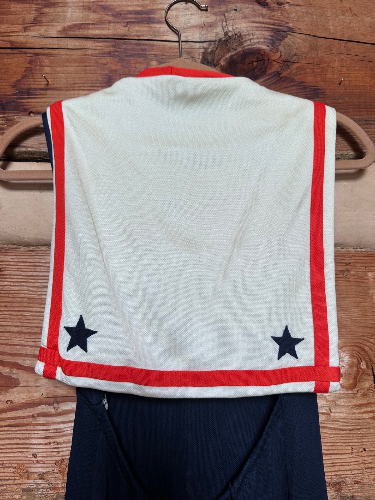 Vintage Bicentennial Dress – 1976 Polyester Maxi Dress