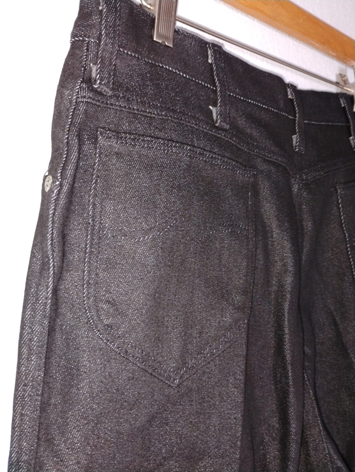 Vintage Jet Black Mens 80s wranglers jeans 100% cotton NWT