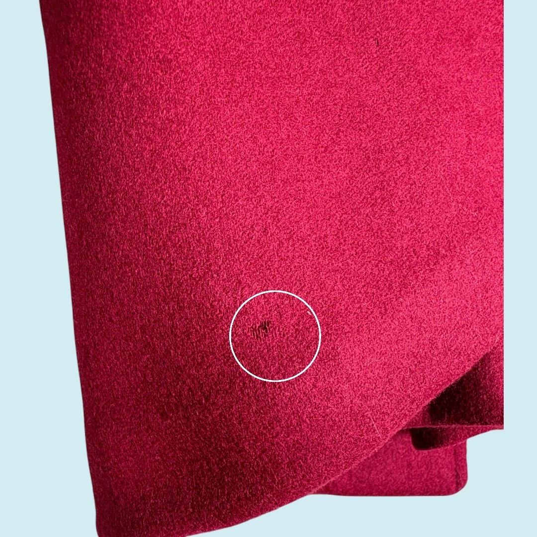 C.C. Filson & Eddie Bauer Vintage Cape Women’s Medium Red 100% Virgin Wool Coat