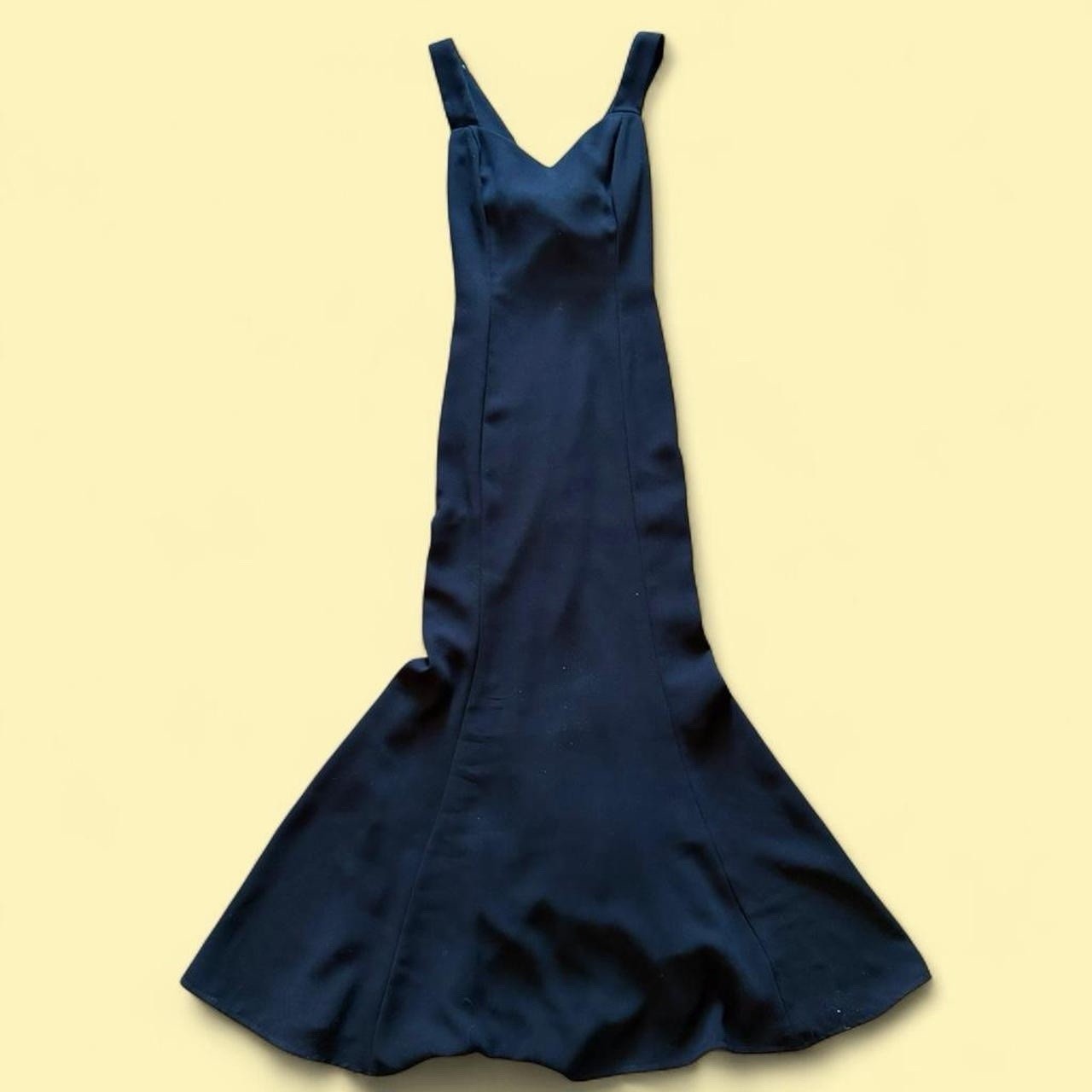 VTG 90s Rampage Evening Gown Dress Black Fit and Flare Size 3 Whimsygoth Prom
