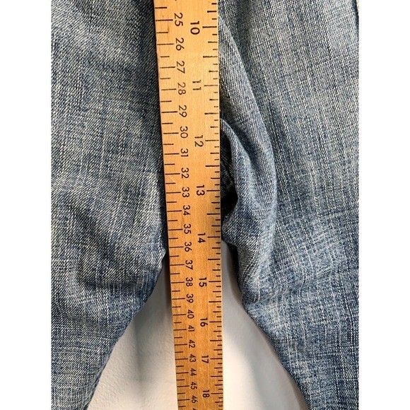 Guess VTG Jeans Utility Cargo Style Light Wash Denim Pants 36×30