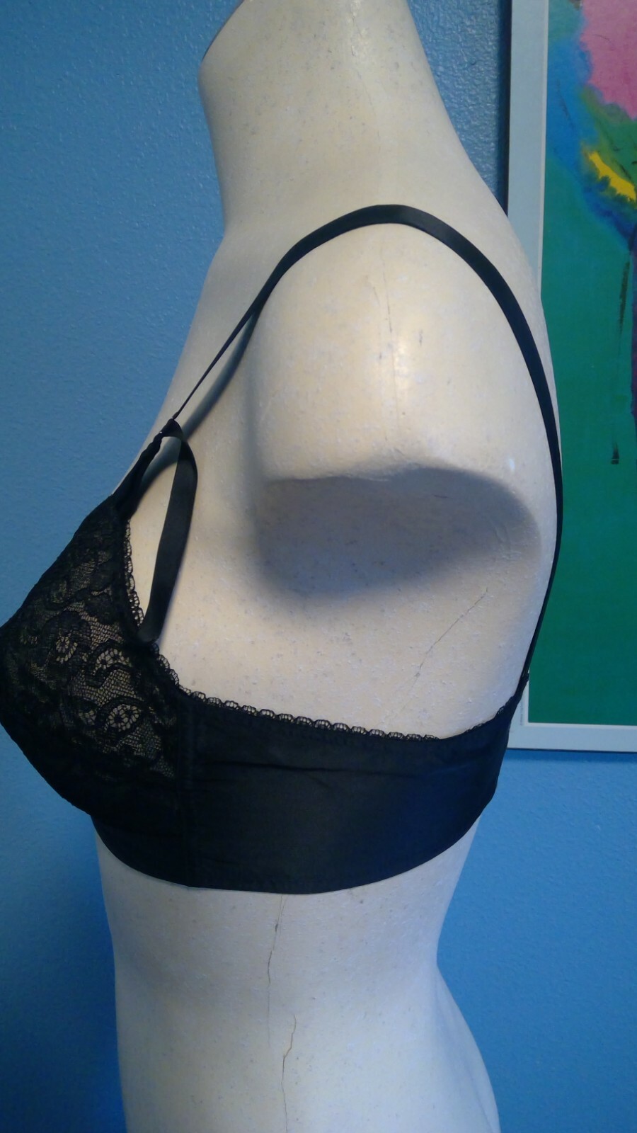 Vintage Glamorous Black 50’s Bra By Maidenform Pre-Lude 32 B