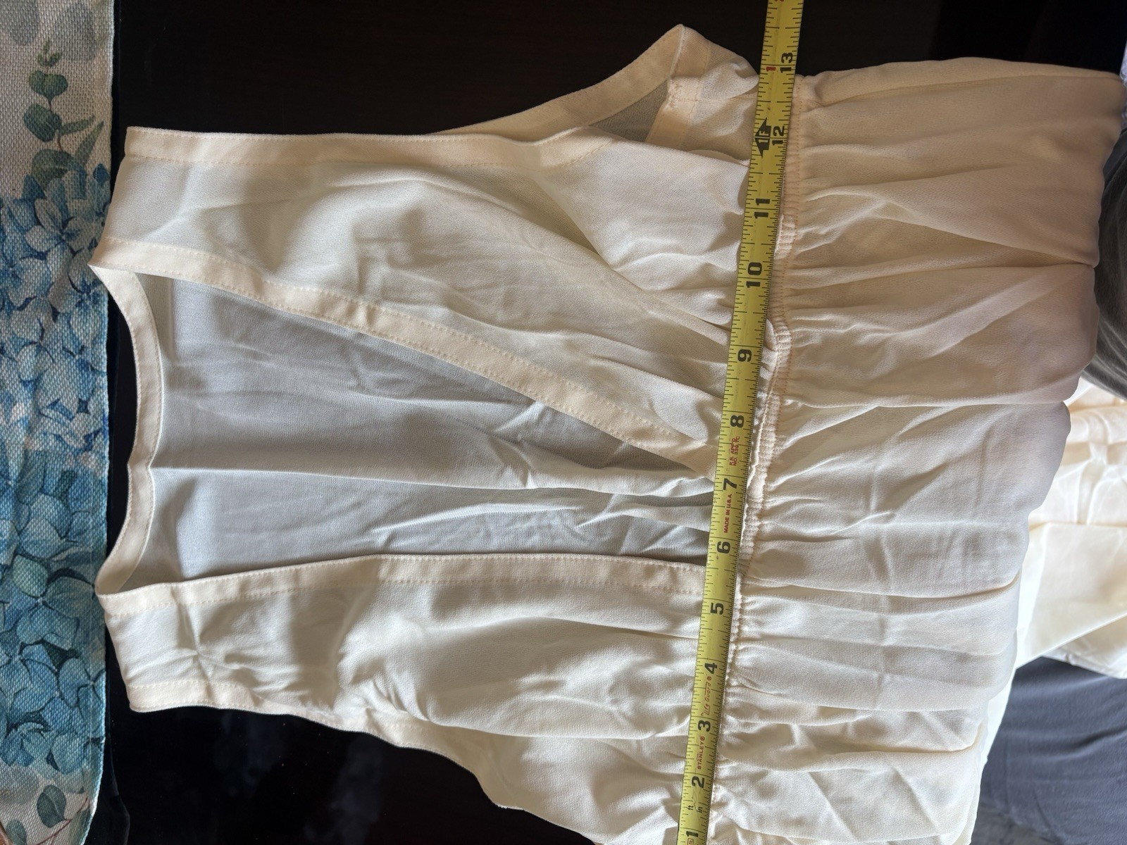 Vtg Scott Barrie BARAD 60s 70s Nightgown MCM L Large RARE Gown Plunging V Neck