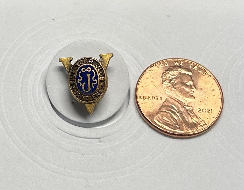 Vintage 1950s Janalene 5 Year Club Service Pin H.W. Miller Birmingham Maker(SP27