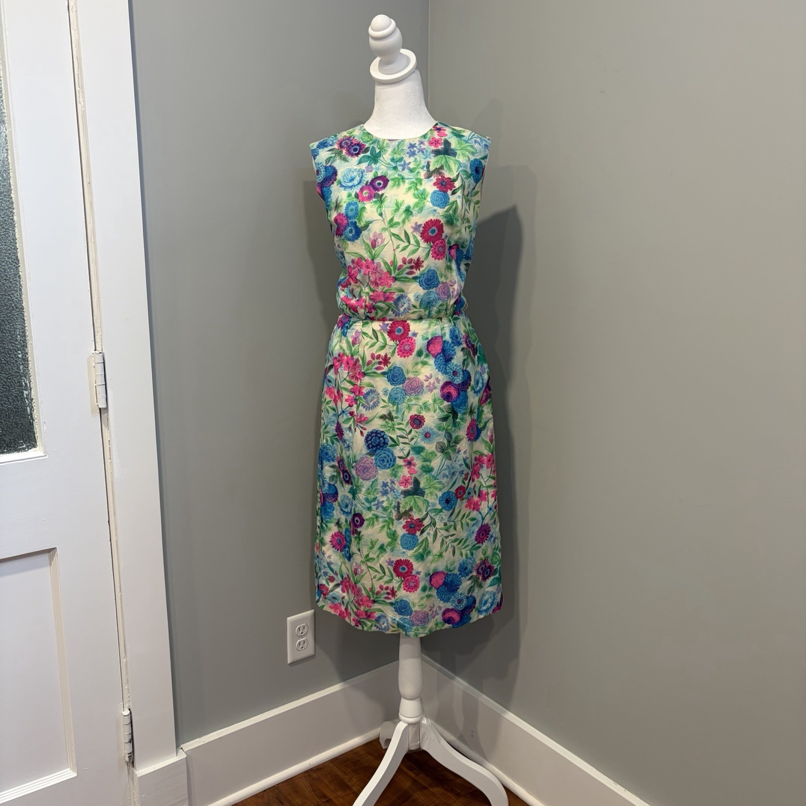 60’s Frances Brewster Silk Dress