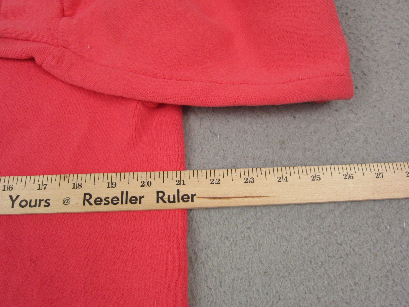 Vintage Lee Sturdy Sweats Sweatshirt Dress Womens OS One Size Red Fleece