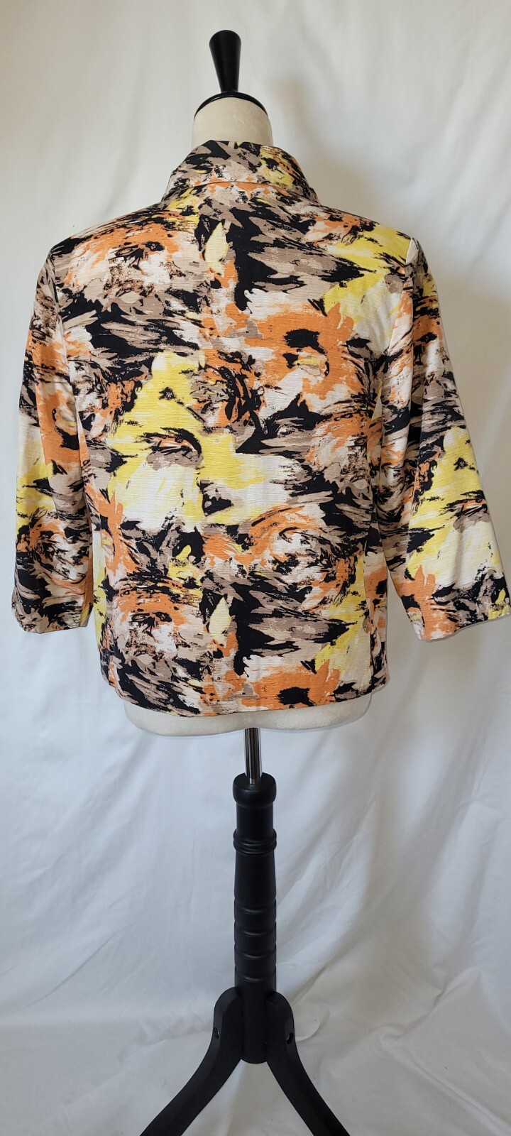 Vintage David Brooks Womens Blazer Jacket. Size Lg. Shell 95 % Silk.