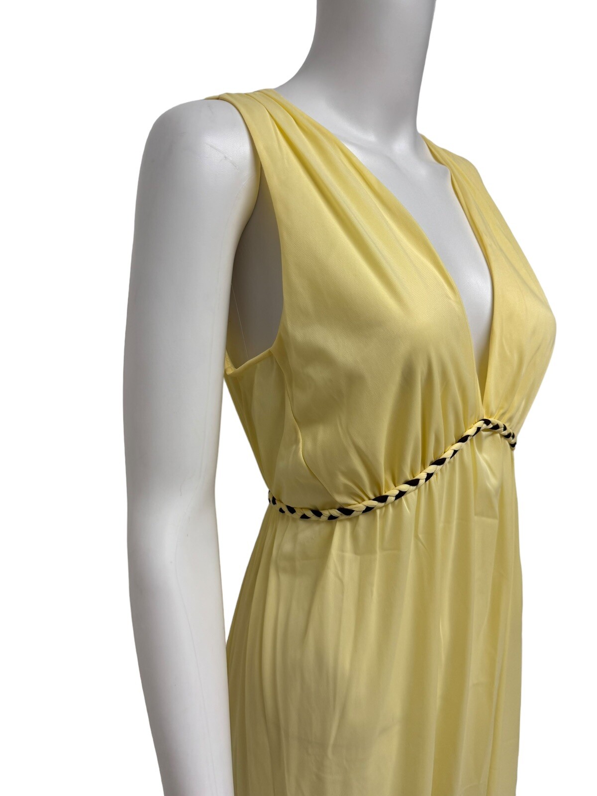 Vintage Avian Lingerie women’s Lingerie Babydoll Nightgown yellow size M