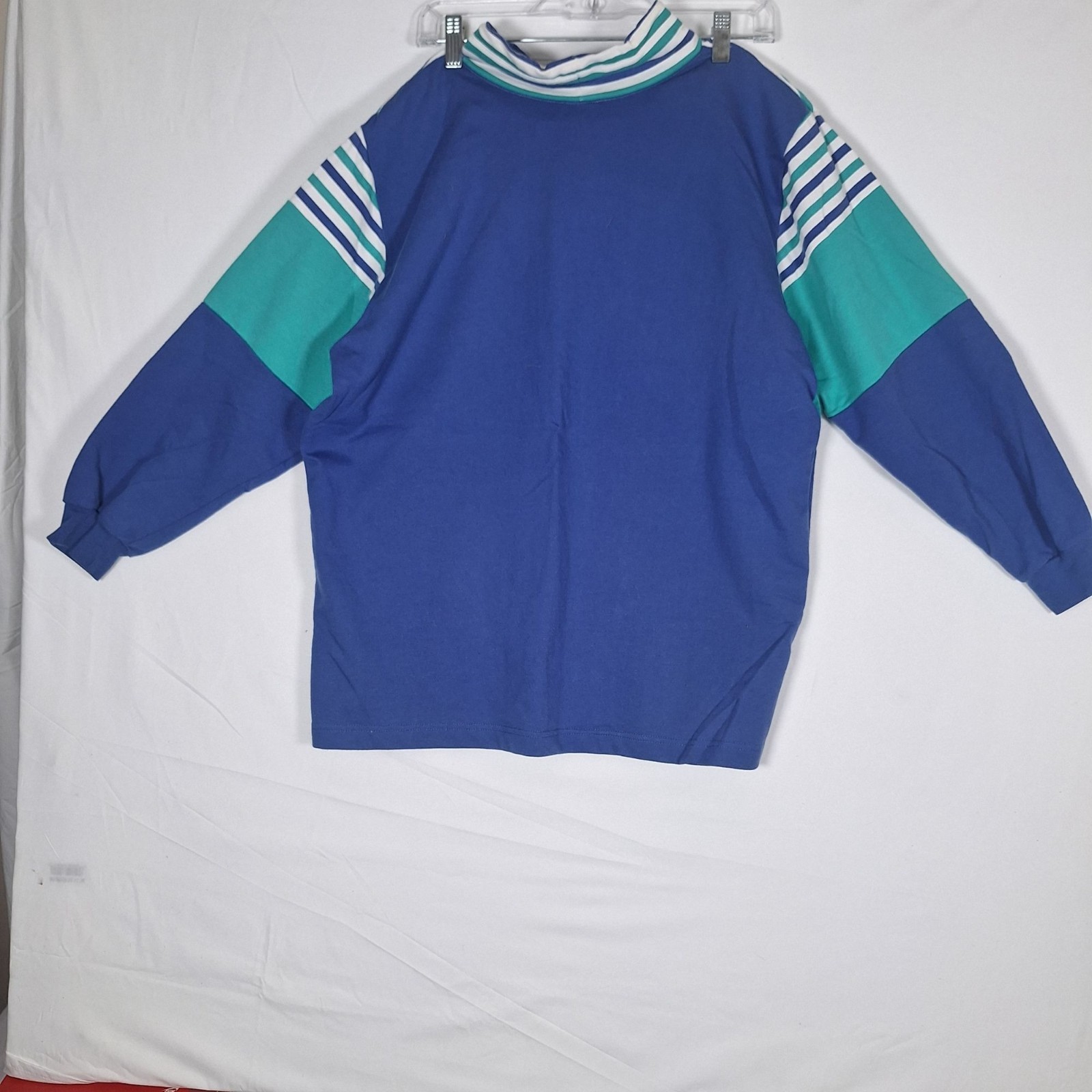 Vintage Koret Sport Drawstring Pullover Shoulder Pads 80s size Large