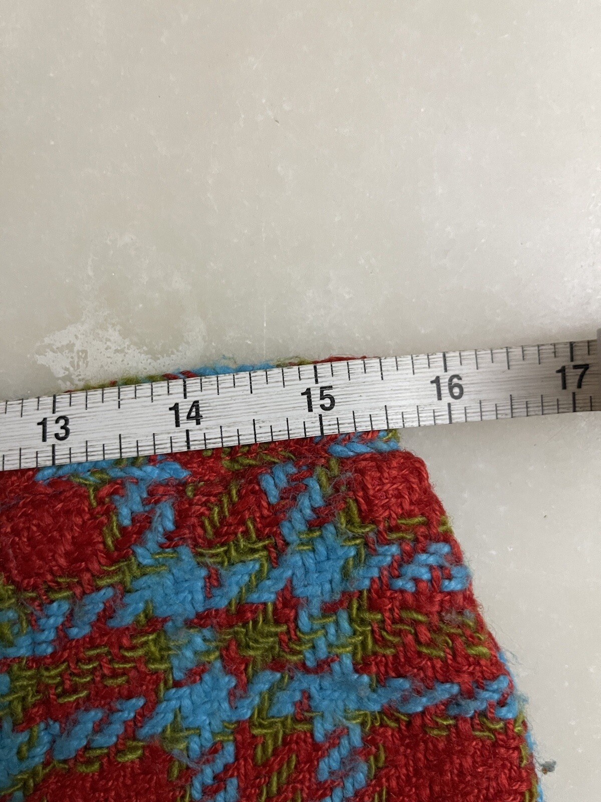 Vintage 70s 80s Plaid Tweed Skirt Size 31 X 22 Koret Of California