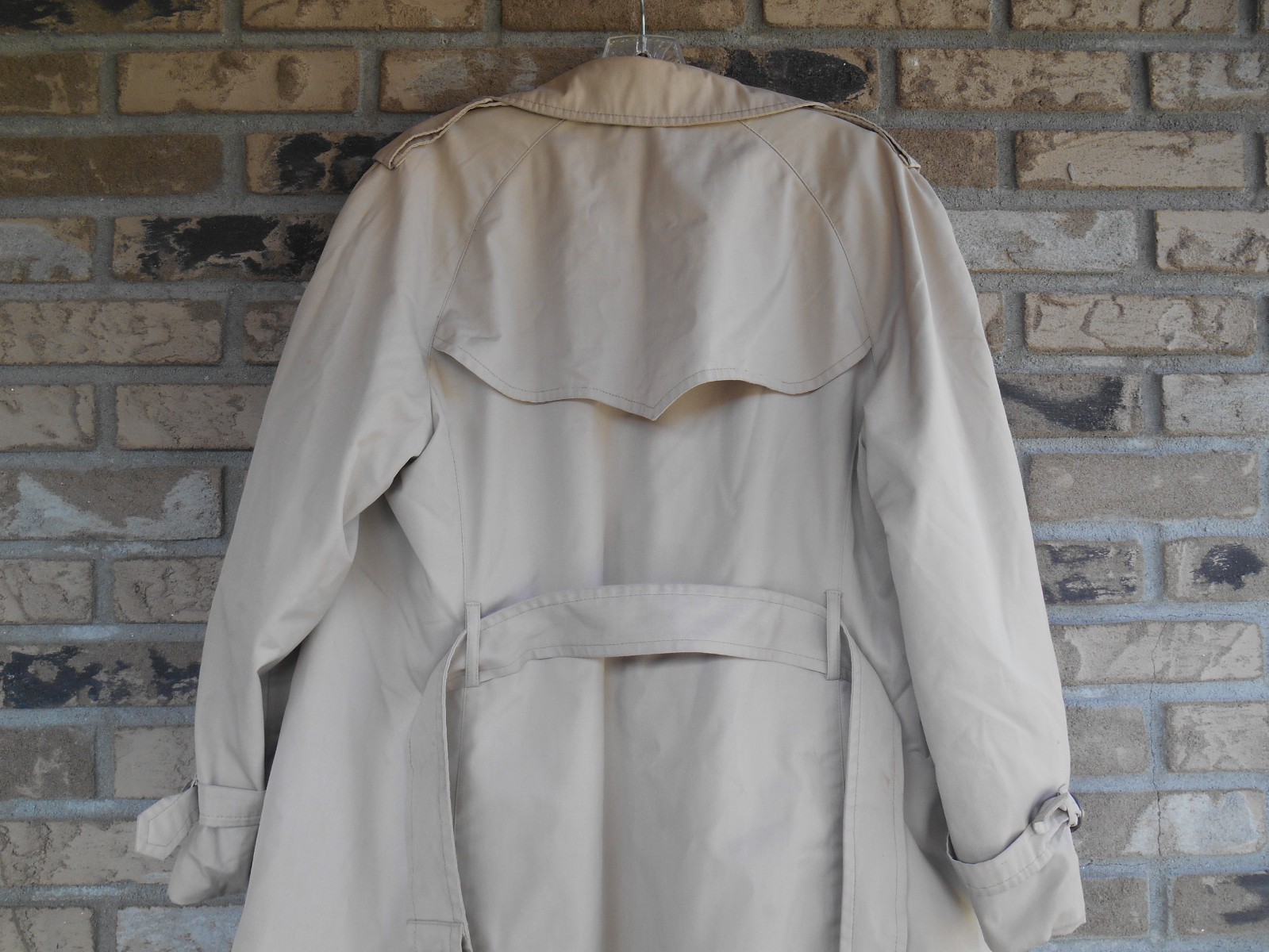 VINTAGE LADIES LONDON FOG MAINCOATS TRENCH COAT WITH ZIPOUT LINER SIZE 14 PETITE