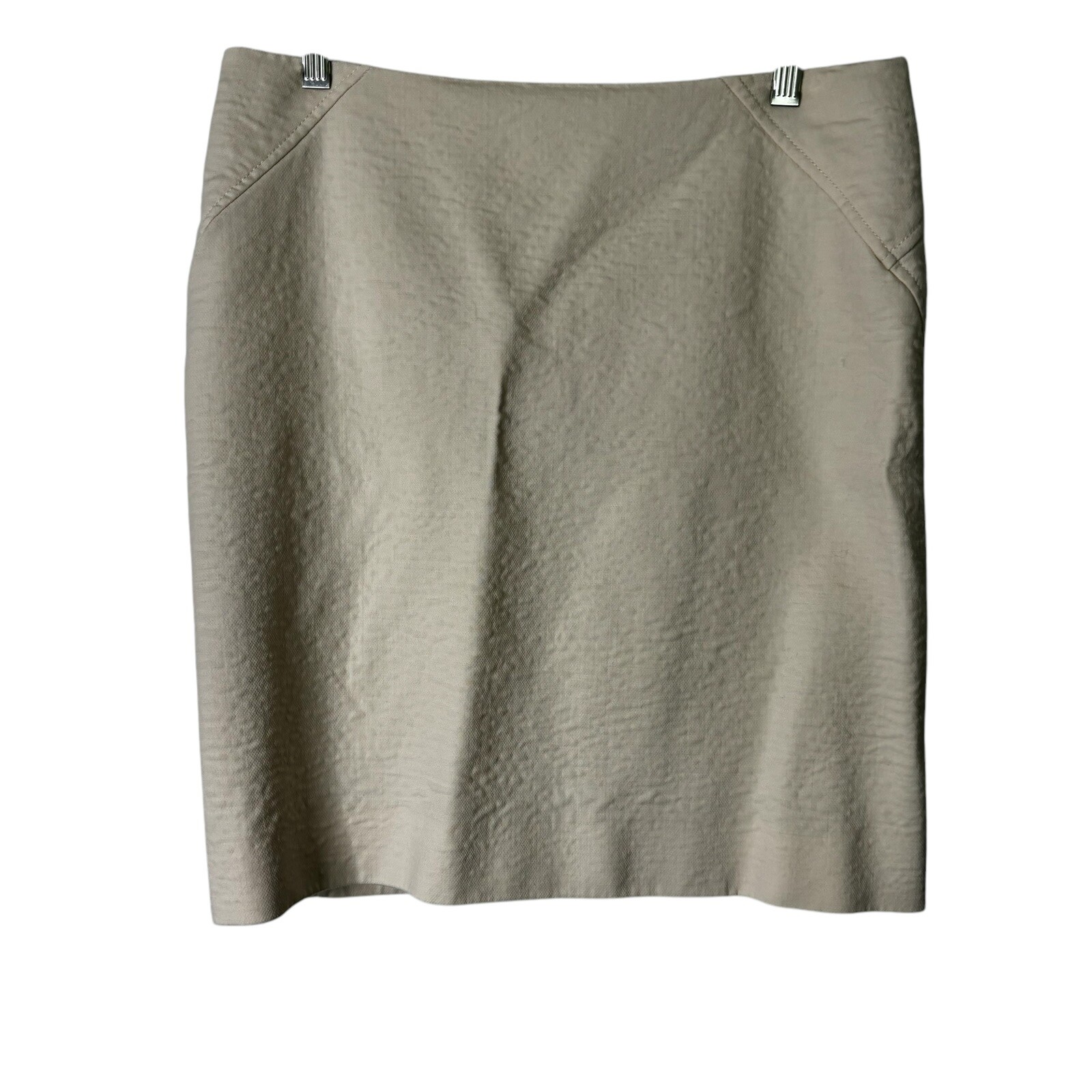 Worth New York Skirt Set Sz 8 Ivory Jacket Long Line Skirt Wool Blend 2 Pc READ