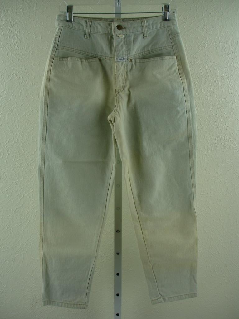 Vtg 1980’s Marithe Francois Girbaud Jeans Women’s 7/8 28 X 26 High Waist Faded