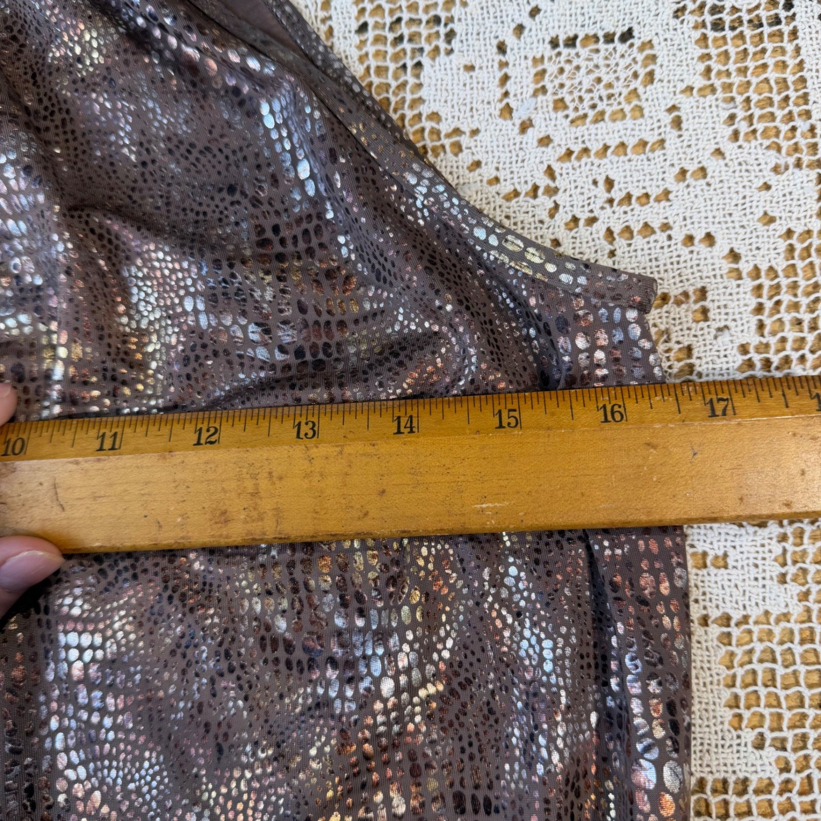 Vtg Cato Snake Print Keyhole Halter Top Sexy Y2K Night Out Shirt Sz M