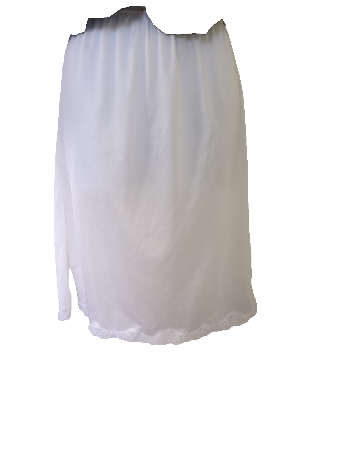 3 Vintage Nylon Half Slips Sz 38 Med Large Dutchmaid 23″ Antron III 25″ Mel-Lin
