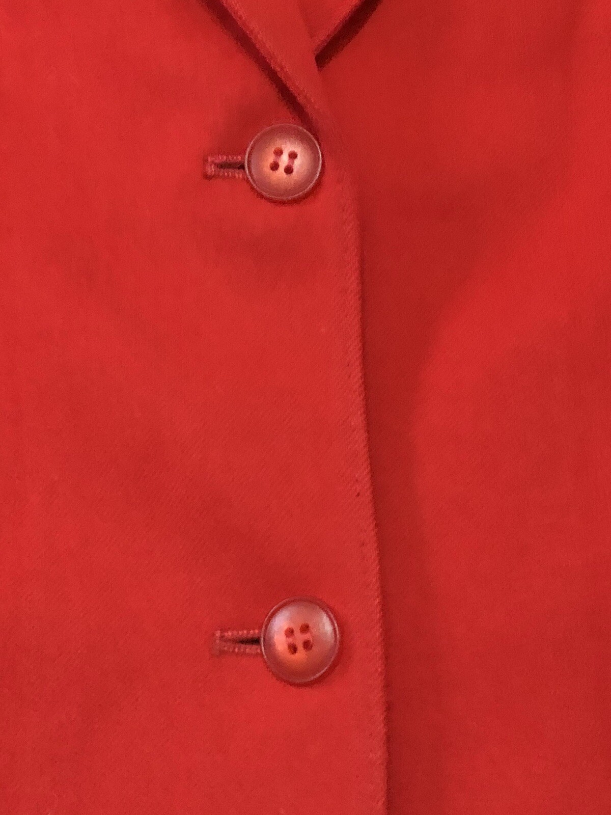 Vintage Pendleton Wool Blazer Red Suit Jacket Womens Medium Sz 8/10 Sz M