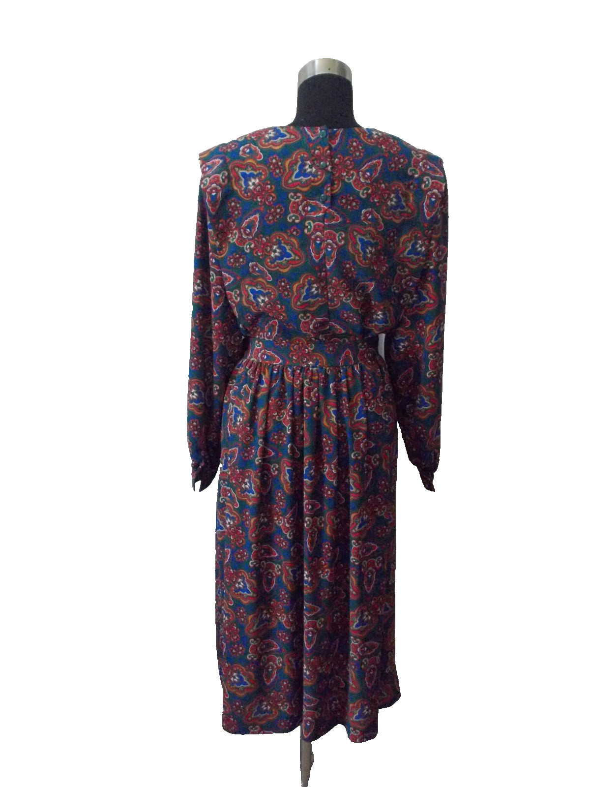 VTG LAURA HENSON 2 Pc Multi Color Blouse & Skirt Secretary Outfit Set Sz 10