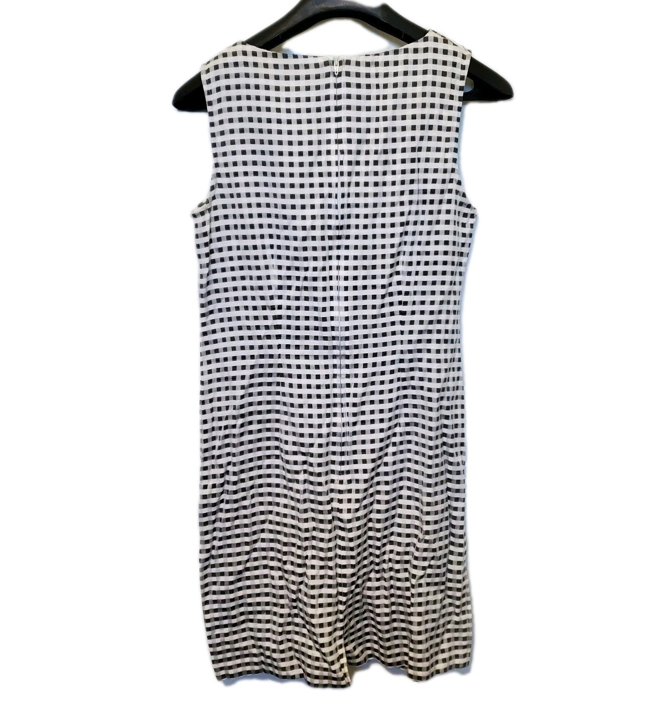 Vintage Expressions Gingham Mini Dress Graduation Cottagecore Old Money Size 8