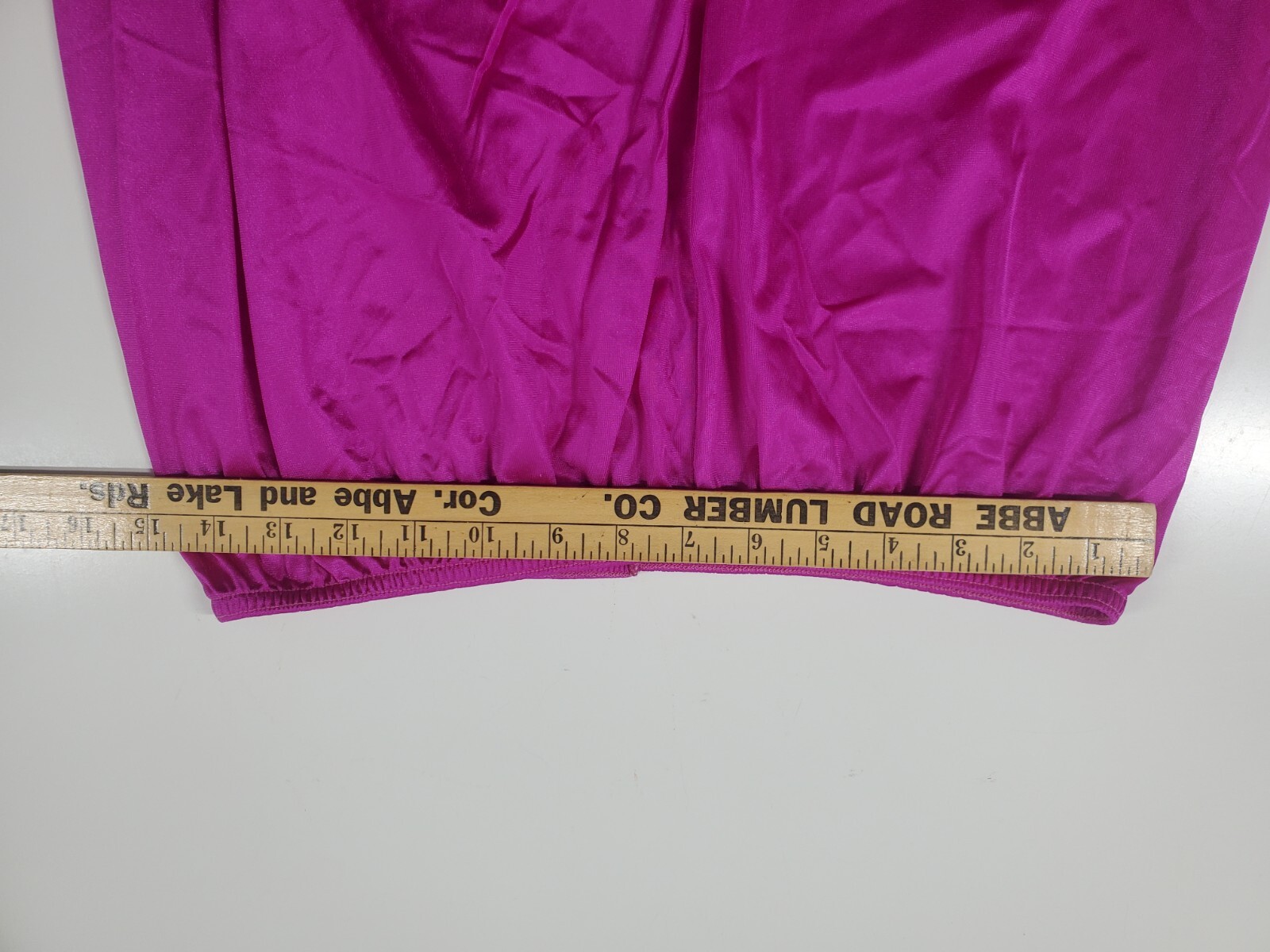 Vintage Gilead Nylon 2 Piece Lounge Pajama Lace Trim Pant Set Size 40