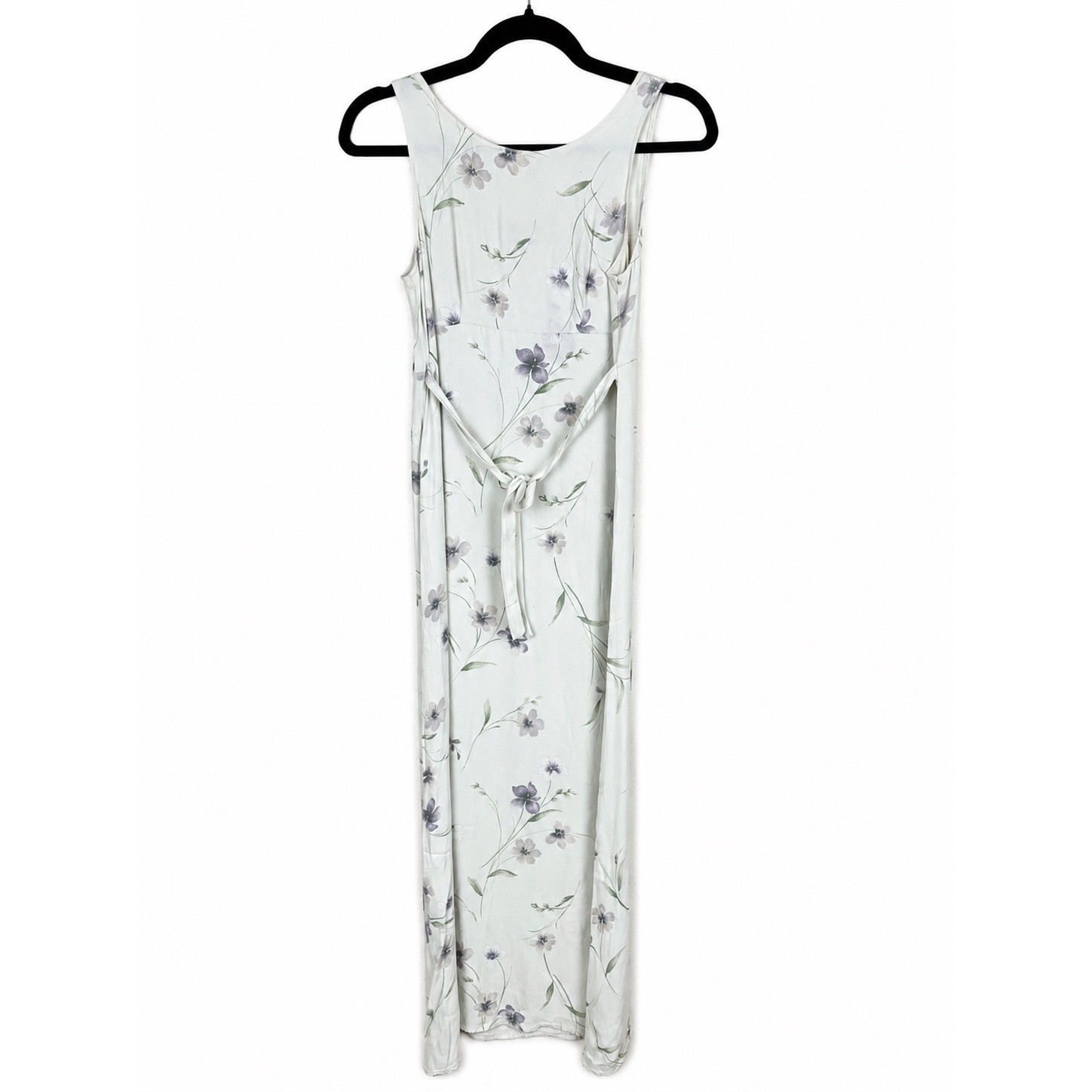 Vintage Y2K 90s Slip Dress Sz S Maxi Fairy Grunge Cottage Floral Phoebe Floral