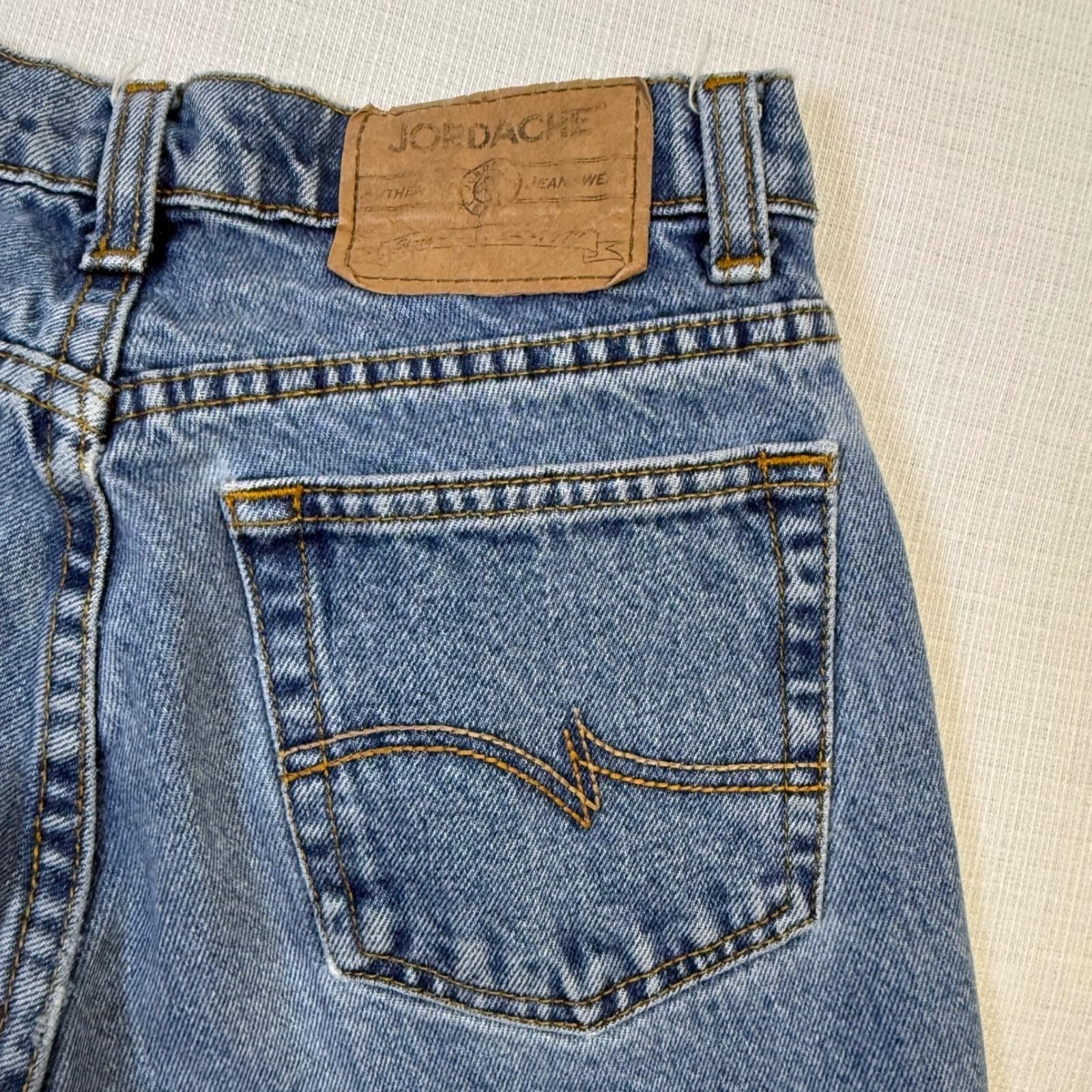 Vintage Jordache Regular Fit Light Wash Denim Jeans Size 1/2 Reg RUNS SMALL